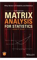 Matrix Analysis for Statistics