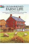 Old-Fashioned Farm Life Coloring Book