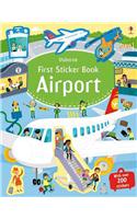 First Sticker Book Airports