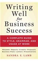 Writing Well for Business Success