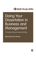 Doing Your Dissertation in Business and Management