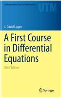 A First Course in Differential Equations