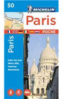 Michelin Paris Pocket Map 50 (Plan Poche)