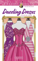 Creative Haven Dazzling Dresses Coloring Book