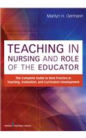 Teaching in Nursing and Role of the Educator