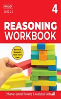 Olympiad Reasoning Workbook Class 4 - Enhances Lateral Thinking & Analytical Skills, Reasoning Workbook For Olympiad & Talent Search Exam