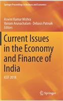 Current Issues in the Economy and Finance of India