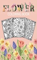 Flower Coloring Book