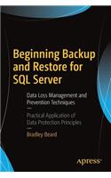 Beginning Backup and Restore for SQL Server