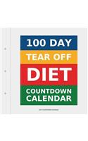 100 Day Tear-Off Diet Countdown Calendar