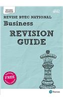 Pearson REVISE BTEC National Business Revision Guide