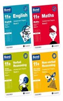 11+: Bond 11+ English, Maths, Non-verbal Reasoning, Verbal Reasoning Assessment Papers