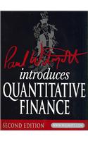 Paul Wilmott Introduces Quantitative Finance