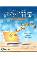 Horngren's Financial & Managerial Accounting, the Financial Chapters Plus Mylab Accounting with Pearson Etext -- Access Card Package