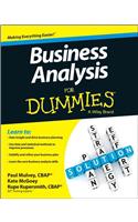 Business Analysis for Dummies