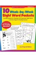 10 Week-By-Week Sight Word Packets