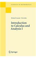 Introduction to Calculus and Analysis I