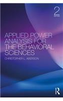 Applied Power Analysis for the Behavioral Sciences