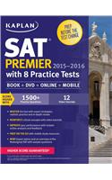 Kaplan SAT Premier 2015-2016 with 8 Practice Tests