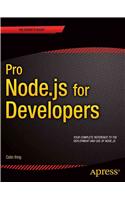 Pro Node.Js for Developers