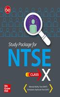 Study Package for NTSE Class X - 6th Edition | For MAT and SAT