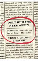 Only Humans Need Apply