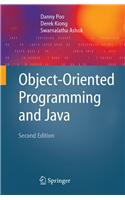 Object-Oriented Programming and Java