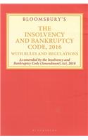 Bloomsburys The Insolvency and Bankruptcy Code, 2016 with Rules & Regulations