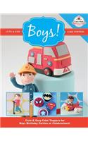 Cute & Easy Cake Toppers for BOYS!