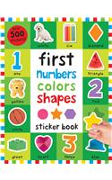 First 100 Stickers: First Numbers, Colors, Shapes