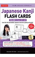 Japanese Kanji Flash Cards Kit Volume 2