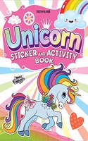 Unicorn Sticker and Activity Book for Children Age 3 - 8 Years - With Bright Stickers to Decorate