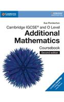 Cambridge Igcse(tm) and O Level Additional Mathematics Coursebook