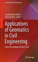 Applications of Geomatics in Civil Engineering