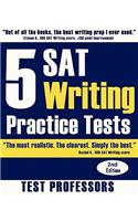 5 SAT Writing Practice Tests