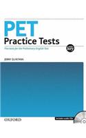 Pet Practice Tests with Key and Audio CD Pack