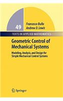 Geometric Control of Mechanical Systems