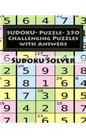 SUDOKU- Puzzle- 250 Challenging Puzzles with Answers