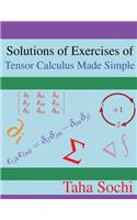 Solutions of Exercises of Tensor Calculus Made Simple