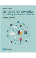 Statistics for Economics, Accounting and Business Studies