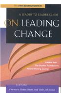 On Leading Change