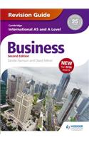 Cambridge International As/A Level Business Revision Guide 2nd Edition