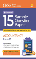 CBSE Board Exam 2023 I Succeed 15 Sample Question Papers Accountancy Class 12