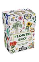 Flower Box: 100 Postcards by 10 Artists (100 Botanical Artworks by 10 Artists in a Keepsake Box)