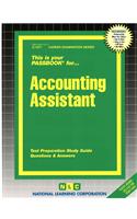 Accounting Assistant, Volume 1071