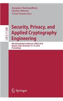 Security, Privacy, and Applied Cryptography Engineering