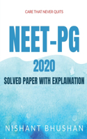 Neet Pg 2020 Solved Paper with Explaination