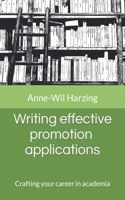 Writing effective promotion applications