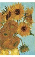 Van Gogh's Sunflowers Notebook