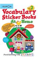 Vocabulary Sticker Books at Home